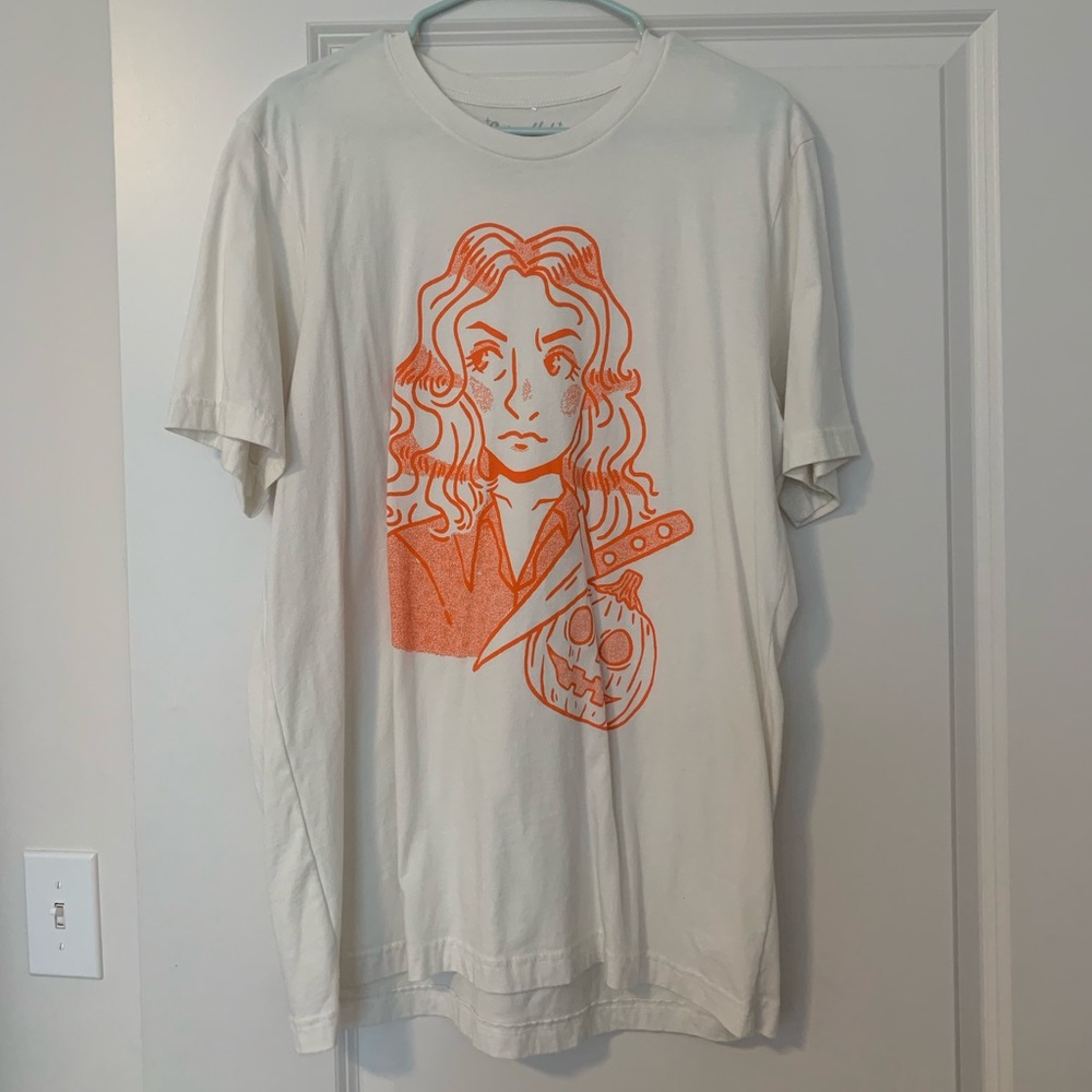 Super Yaki x Skylar Verduzco Halloween shirt.